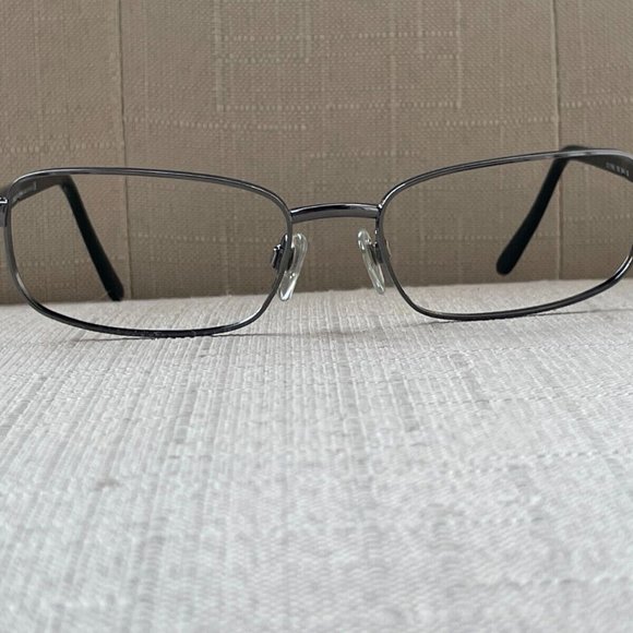 Sergio Tacchini Men Eyeglasses Gunmetal Tone Made in Itay Glasses Frame 56[]18 - Picture 7 of 12